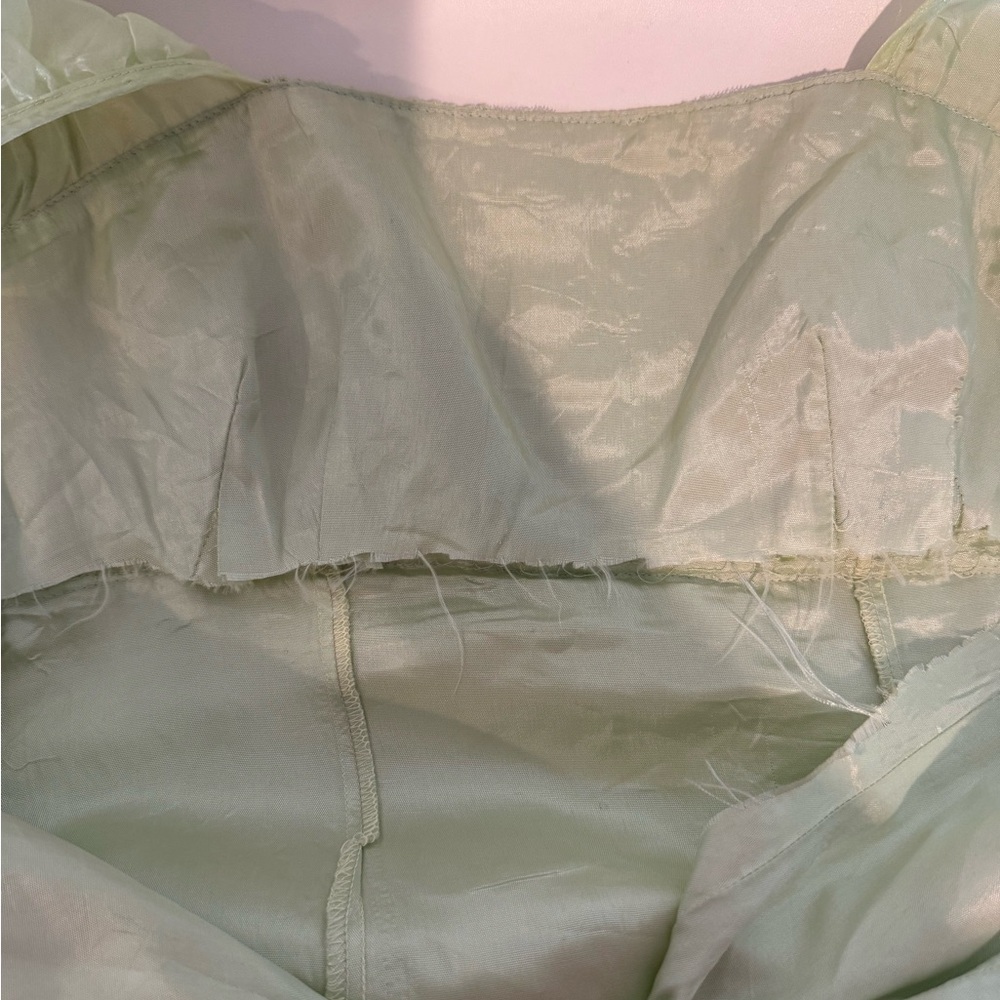 Regency Light Green Gown - Picture 8 of 9